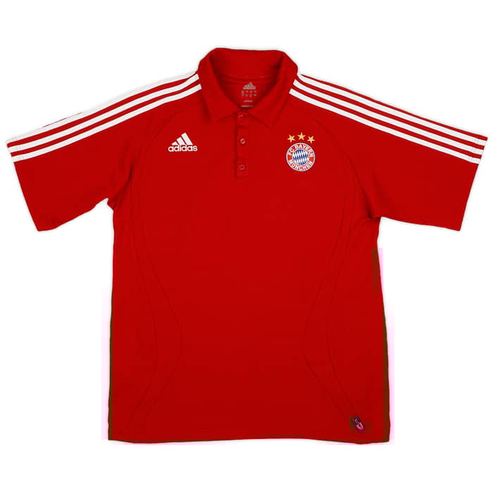 2006-07 Bayern Munich adidas Polo Shirt - 9/10 - (L)