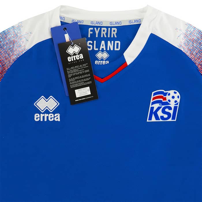 2018-19 Iceland Player Issue Home Shirt (L)
