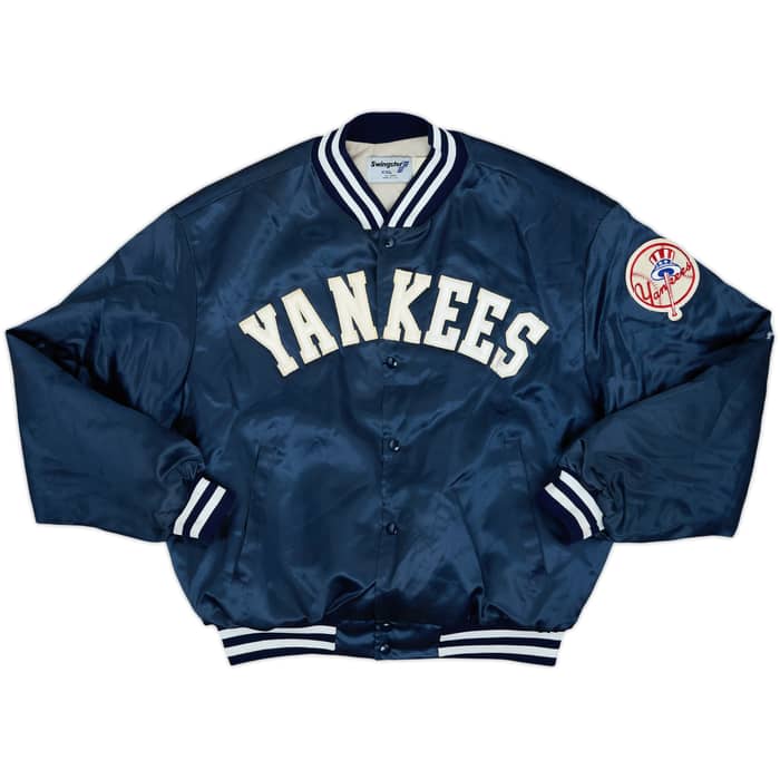 1990s New York Yankees Swingster Satin Varsity Jacket - 3/10 - (XXL)
