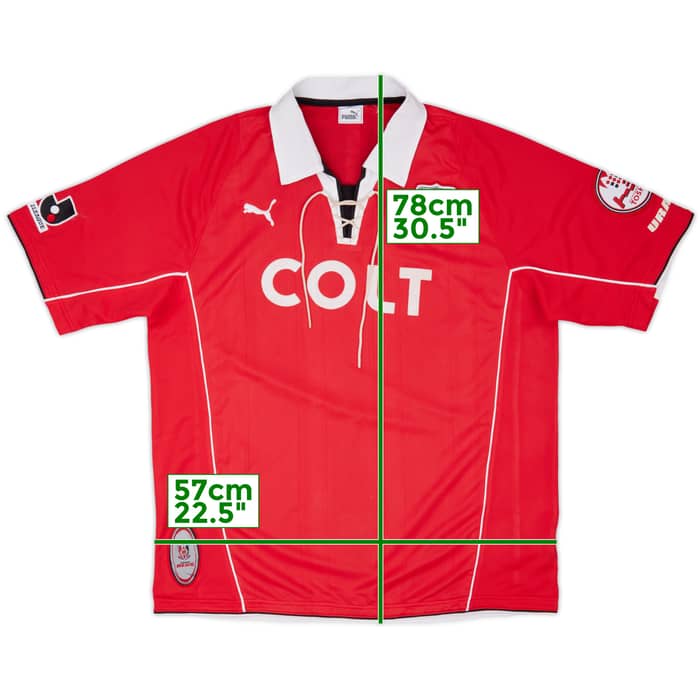 2003 Urawa Red Diamonds Home Shirt - 6/10 - (XL)