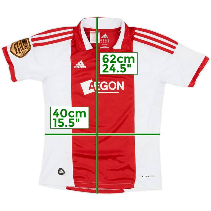 2011-12 Ajax Home Shirt #11 - 5/10 - (M.Boys)