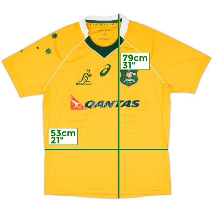 2016-17 Australia Rugby Home Shirt - 9/10 - (L)