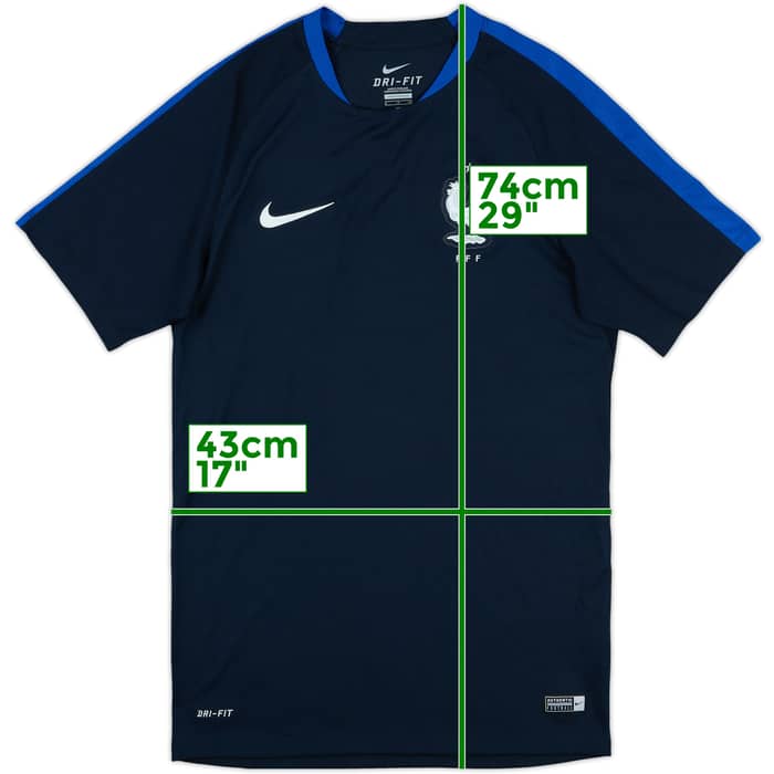 2016-17 France Nike Training Shirt - 9/10 - (S)