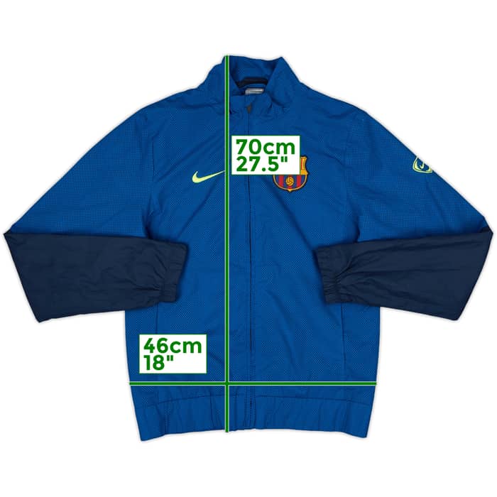 2009-10 Barcelona Nike Track Jacket - 9/10 - (S)