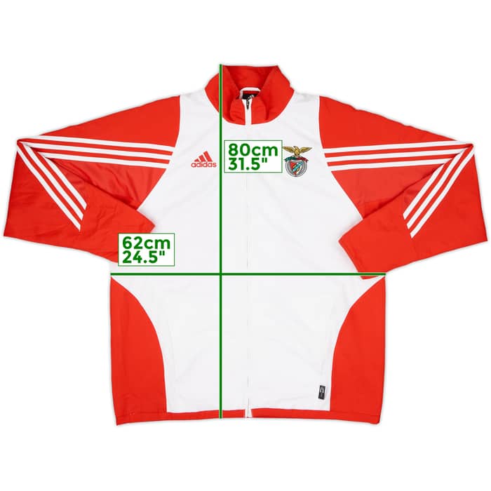 2003-04 Benfica adidas Track Jacket - 8/10 - (L)