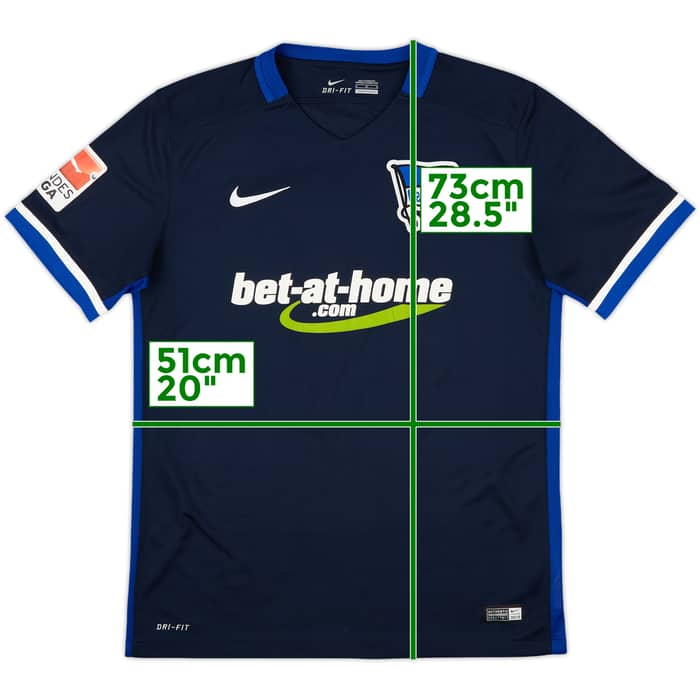2015-16 Hertha Berlin Away Shirt Weiser #20 - 7/10 - (M)