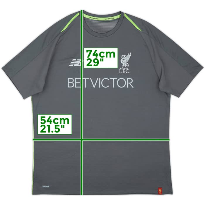 2018-19 Liverpool New Balance Training Shirt - 8/10 - (L)