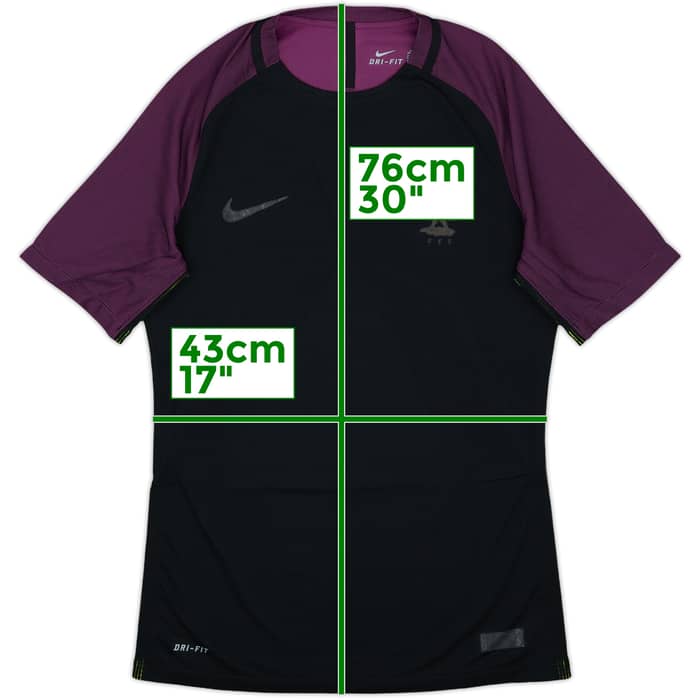 2016-18 France Authentic GK S/S Shirt - 3/10 - (M)