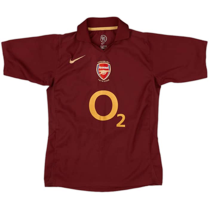 2005-06 Arsenal Home Shirt - 8/10 - (M.Boys)