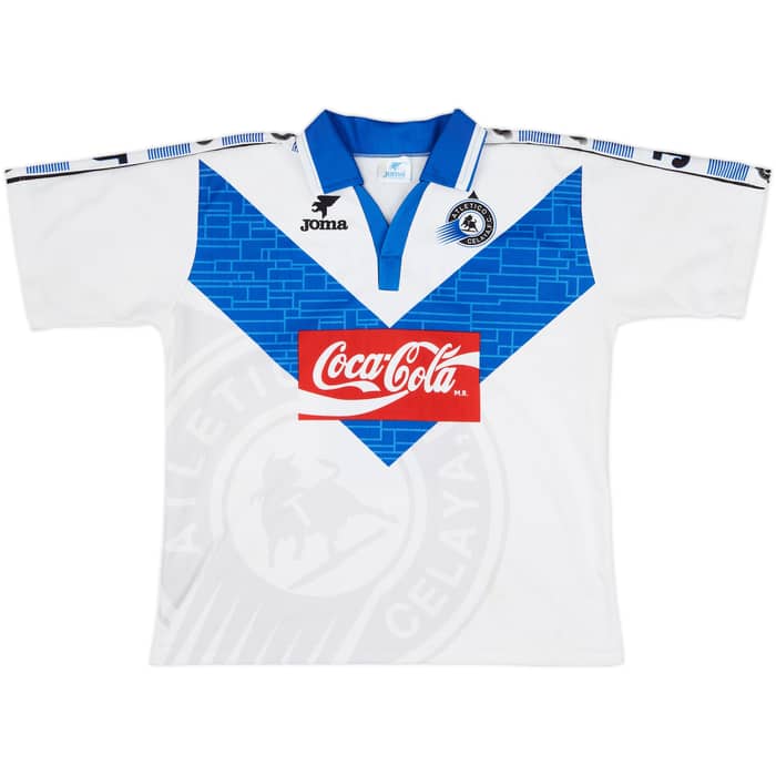 1996-97 Atletico Celaya Home Shirt Michel #8 - 8/10 - (S)