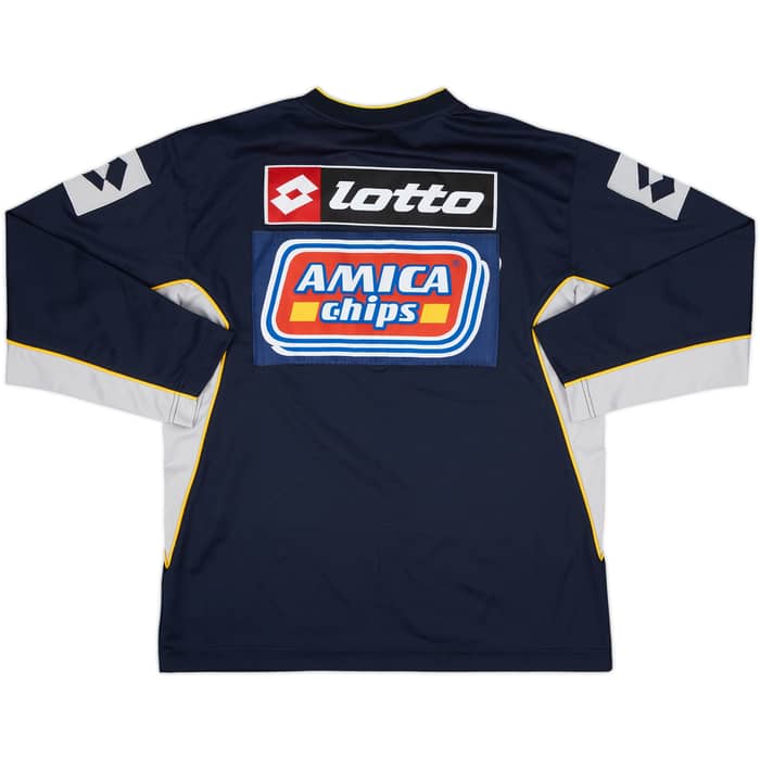 2001-02 Hellas Verona Lotto Sweat Top - 9/10 - (L)