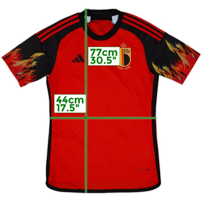 2022-23 Belgium Home Shirt - 10/10 - (S)