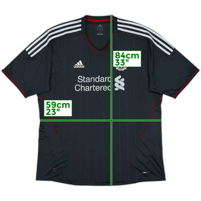 2011-12 Liverpool Away Shirt - 4/10 - (XXL)