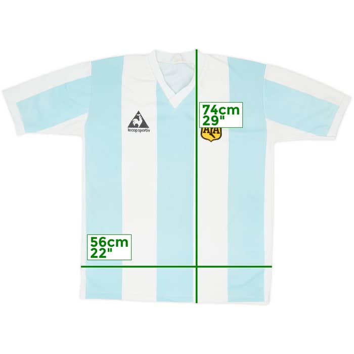 1984-86 Argentina Home Shirt - 7/10 - (XXL)