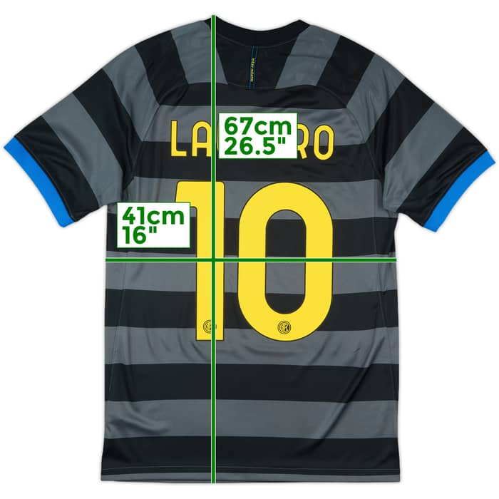 2020-21 Inter Milan Third Shirt Lautaro #10 - 10/10 - (S)