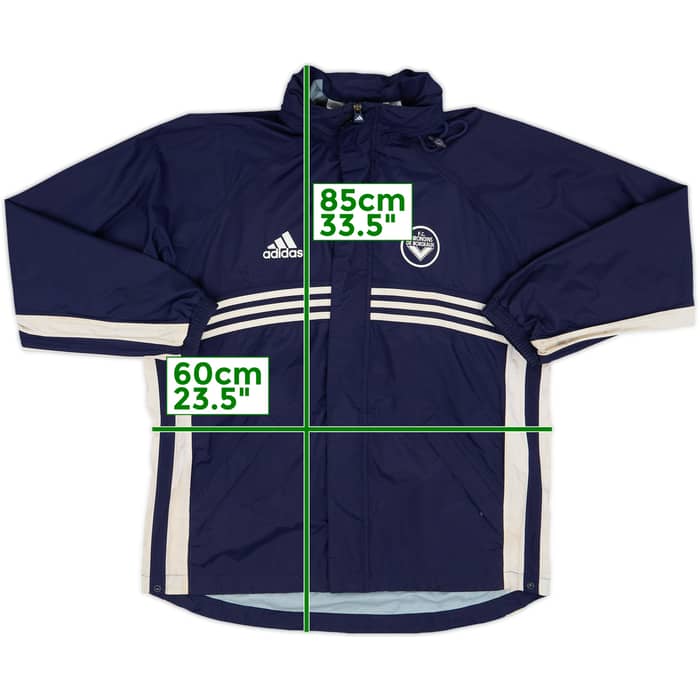1999-00 Bordeaux adidas Hooded Rain Jacket - 7/10 - (M/L)