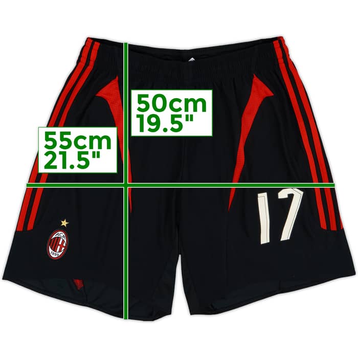 2007-08 AC Milan Third Shorts #17 - 9/10 - (XL)