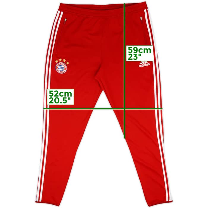 2014-15 Bayern Munich adidas Track Pants/Bottoms - 9/10 - (XL)