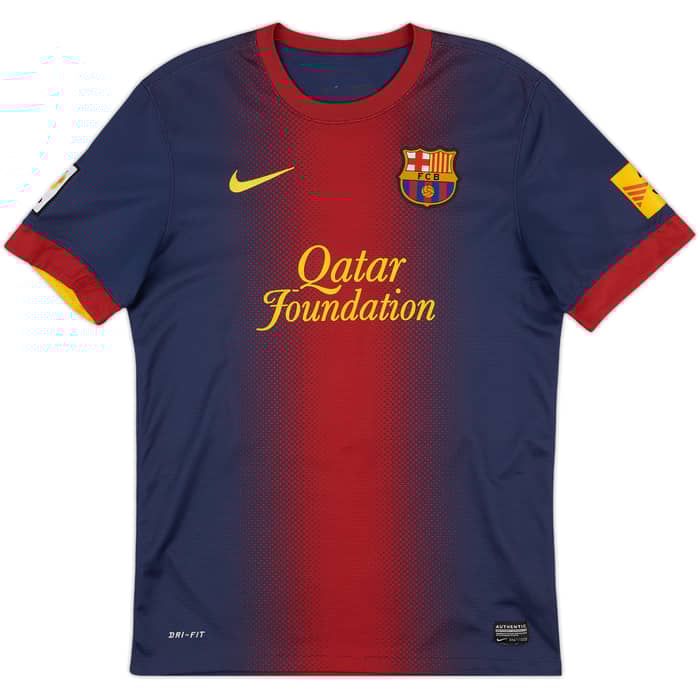 2012-13 Barcelona Home Shirt Messi #10 - 6/10 - (S)
