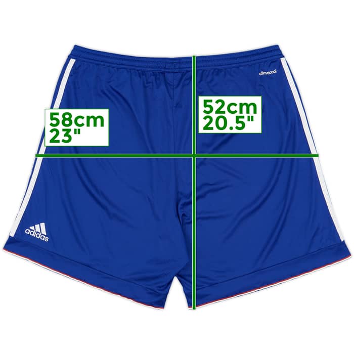 2015-16 Chelsea Home Shorts - 9/10 - (XL)