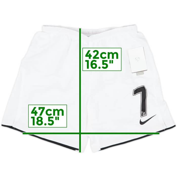 2007-08 Manchester United Home Shorts #7 (L.Boys)