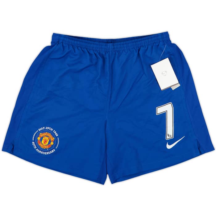 2007-08 Manchester United Fourth Shorts #7 (XL.Boys)