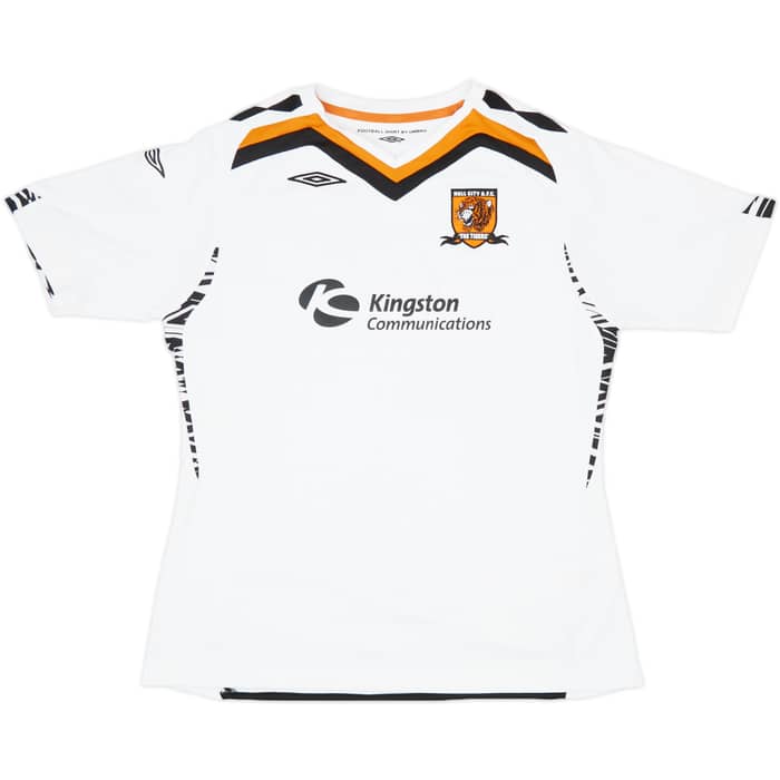 2007-08 Hull City Signed Away Shirt - 8/10 - (Women's L)