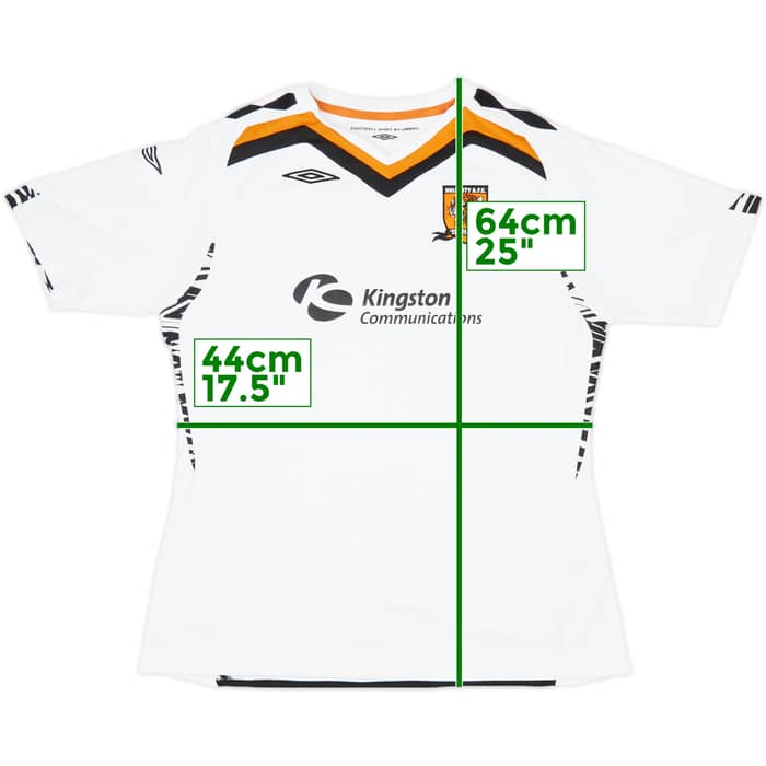 2007-08 Hull City Signed Away Shirt - 8/10 - (Women's L)