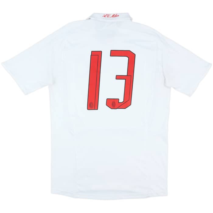 2007-08 AC Milan Match Issue Away Shirt #13