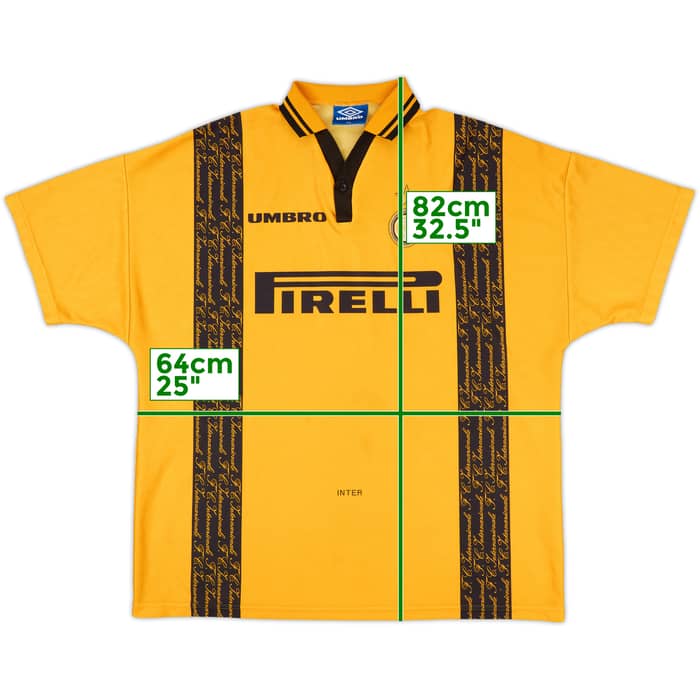 1996-97 Inter Milan Third Shirt #3 - 5/10 - (XXL)