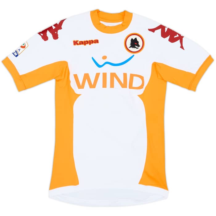 2010-11 Roma Away Shirt Adriano #8 (XS)