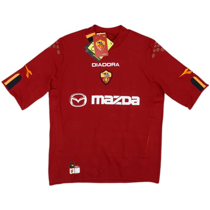 2003-04 Roma Home Shirt Totti #10 (XL)