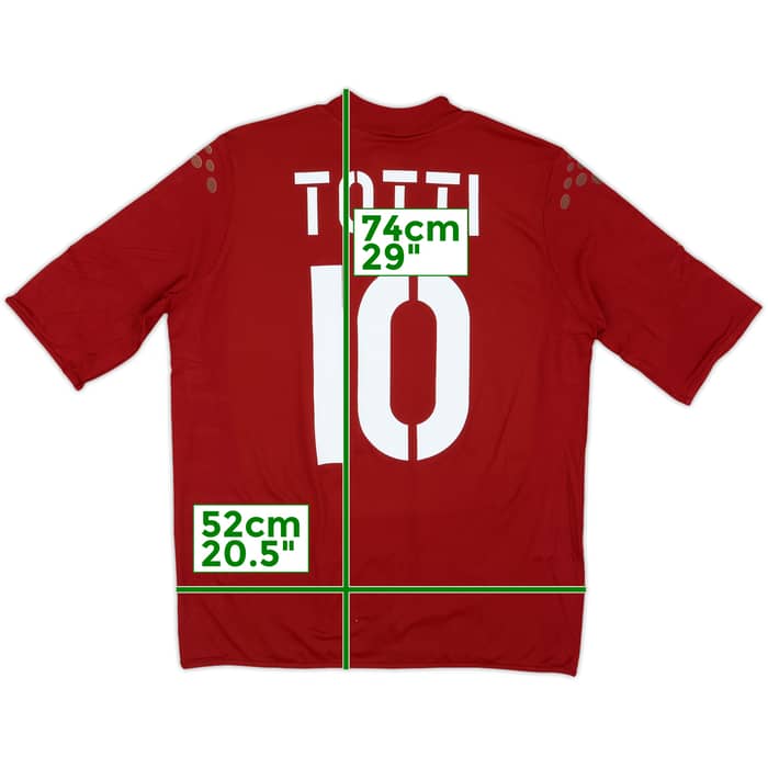 2003-04 Roma Home Shirt Totti #10 (XL)