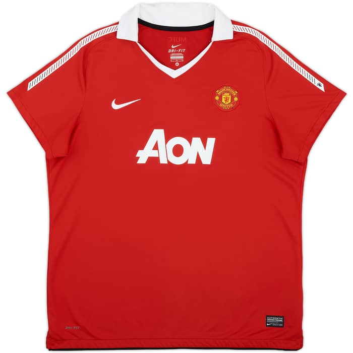 2010-11 Manchester United Home Shirt - 8/10 - (Women's XL)