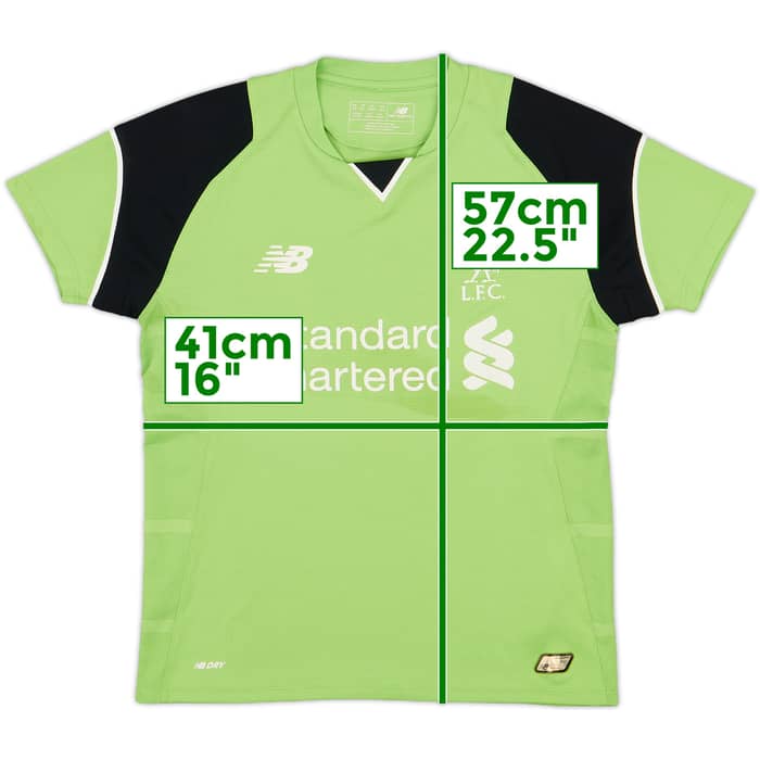 2016-17 Liverpool GK Shirt - 6/10 - (M.Boys)