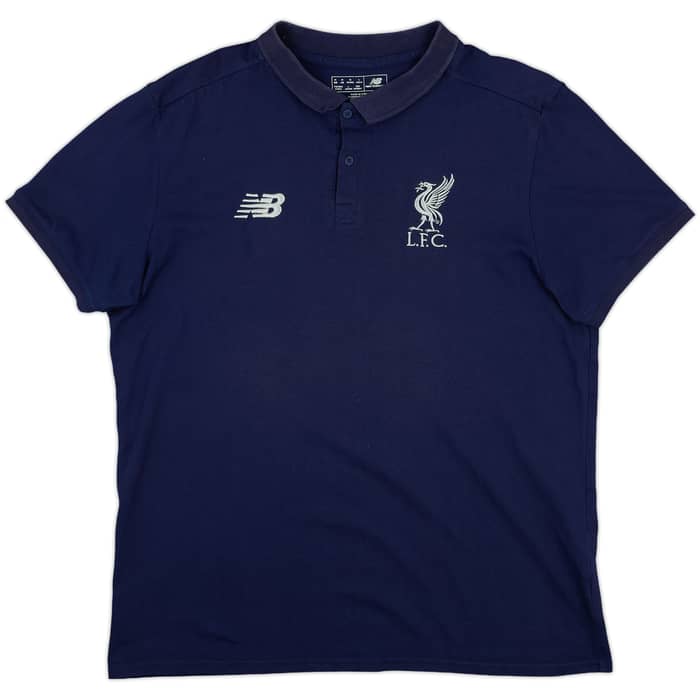 2016-17 Liverpool New Balance Polo Shirt - 9/10 - (M)