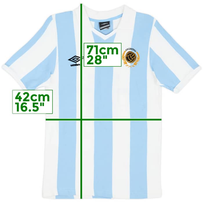 2000s Argentina Umbro Retro Shirt - 9/10 - (M)