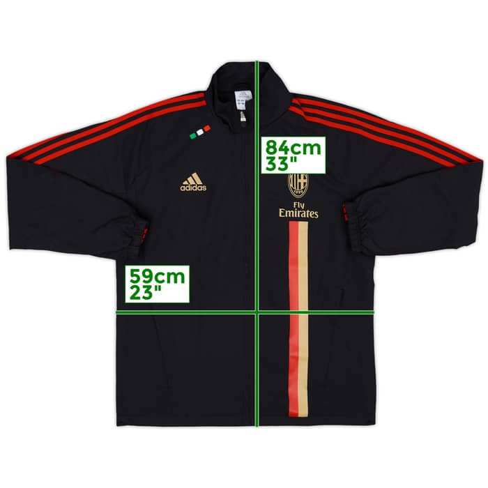 2011-12 AC Milan adidas Track Jacket - 10/10 - (L)