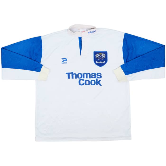 1996-97 Peterborough United Away L/S Shirt - 6/10 - (XL)