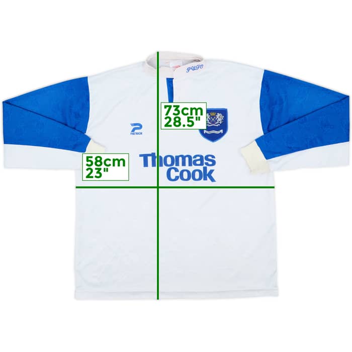 1996-97 Peterborough United Away L/S Shirt - 6/10 - (XL)