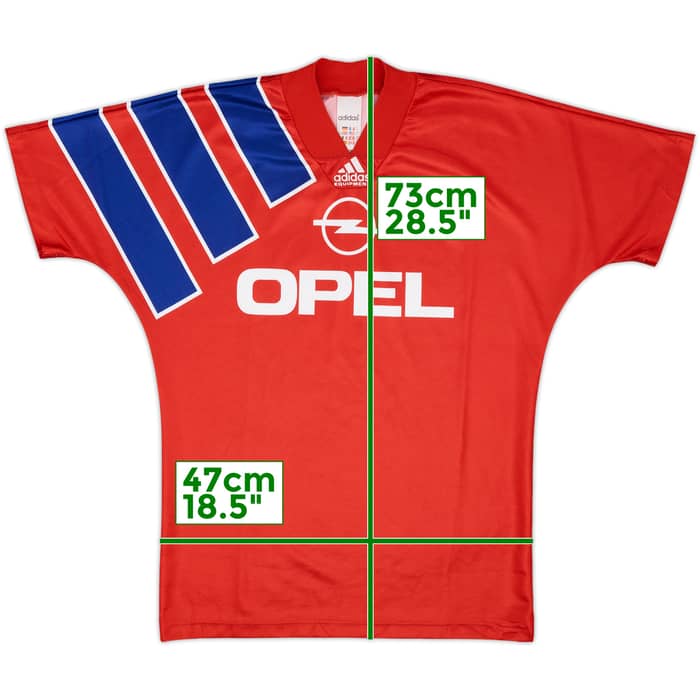 1991-93 Bayern Munich Home Shirt - 10/10 - (S)