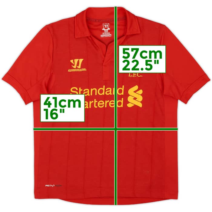 2012-13 Liverpool Home Shirt - 9/10 - (M.Boys)