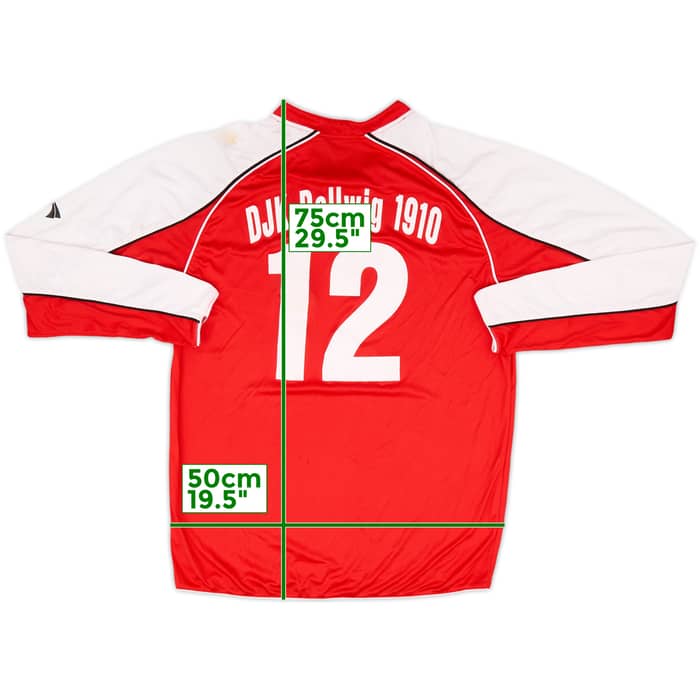 2000s Jako Template L/S Shirt #12 - 7/10 - (S/M)