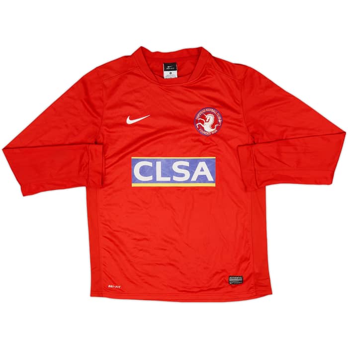 2013-14 Nike Template L/S Shirt (Chipstead) Hobino #5 - 5/10 - (XL.Boys)