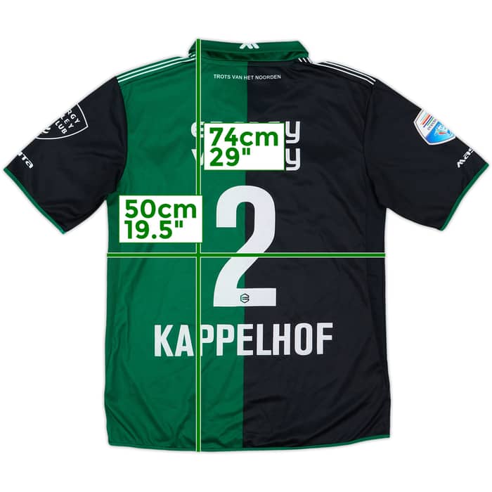 2014-15 Groningen Away Shirt Kappelhof #2 - 9/10 - (M)