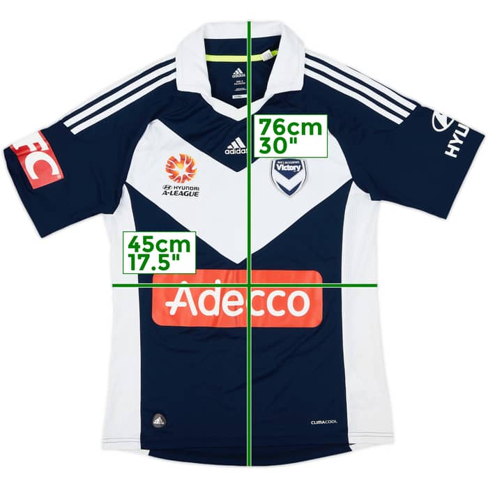 2011-13 Melbourne Victory Home Shirt - 9/10 - (S)