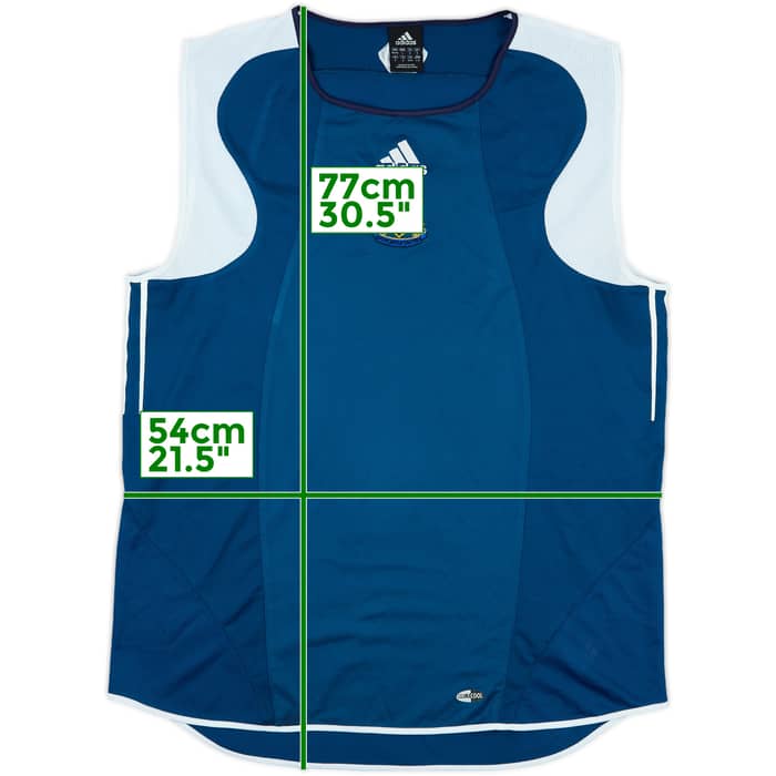 2004-05 Newcastle adidas Training Vest - 9/10 - (L/XL)