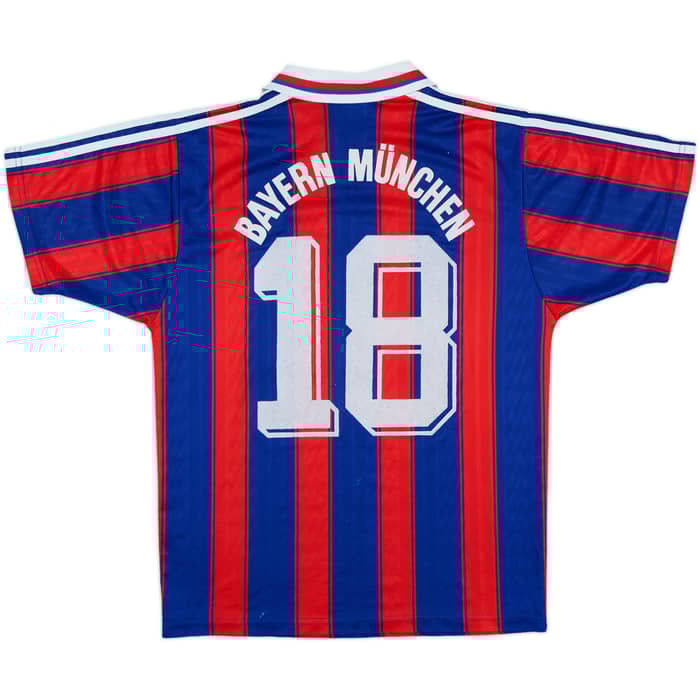 1995-97 Bayern Munich Home Shirt #18 (Klinsmann) - 5/10 - (S)