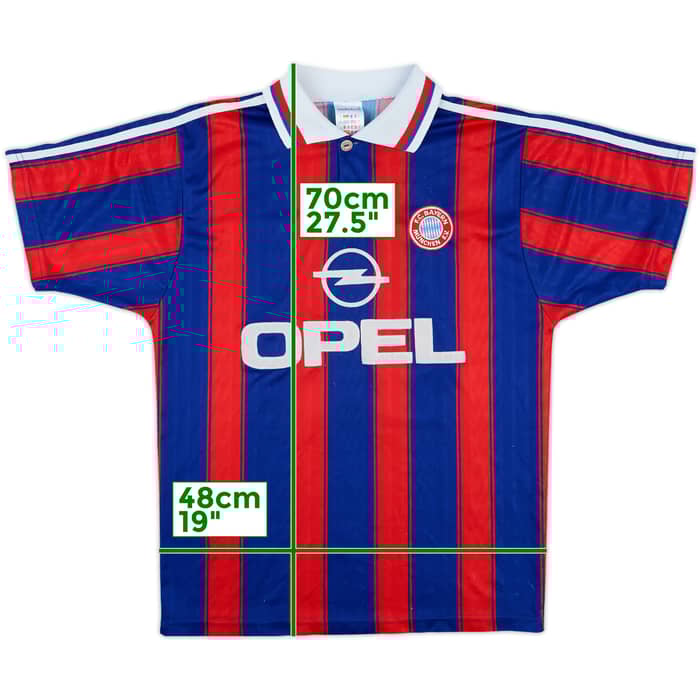 1995-97 Bayern Munich Home Shirt #18 (Klinsmann) - 5/10 - (S)