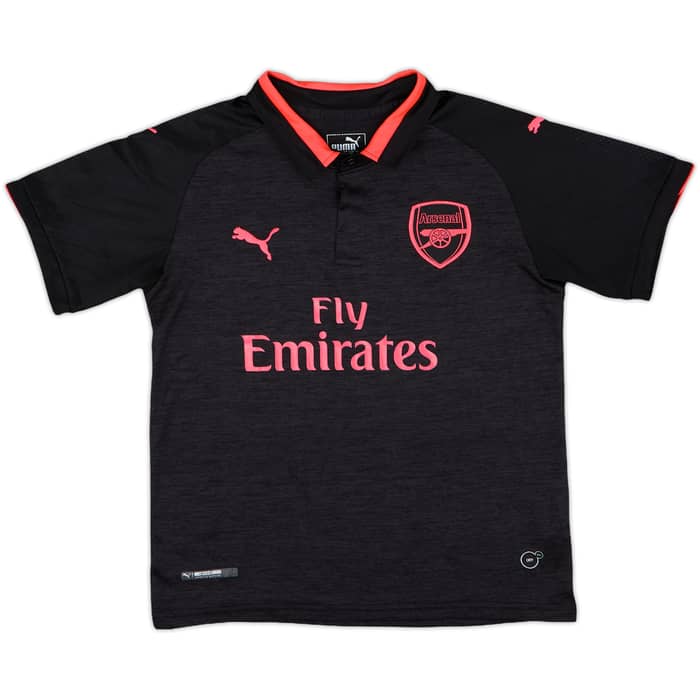 2017-18 Arsenal Third Shirt - 7/10 - (7-8 Years)